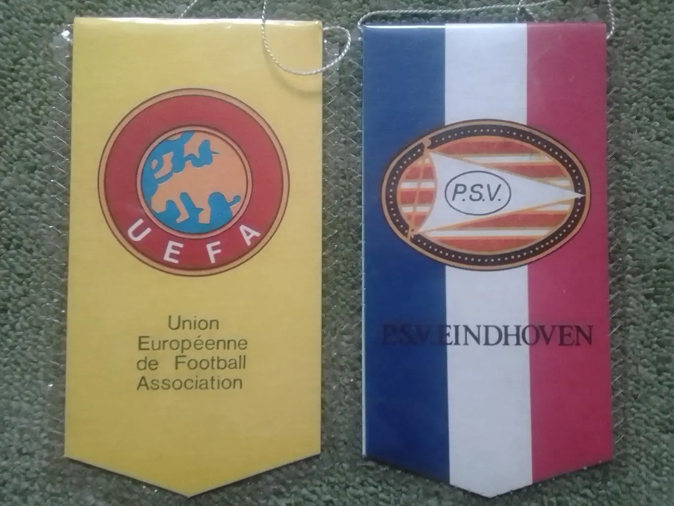 P.S.V. EINDCHOVEN. UEFA. ПСВ ЕЙНДХОВЕН. Двухсторонний. Оптом скидки до 35%