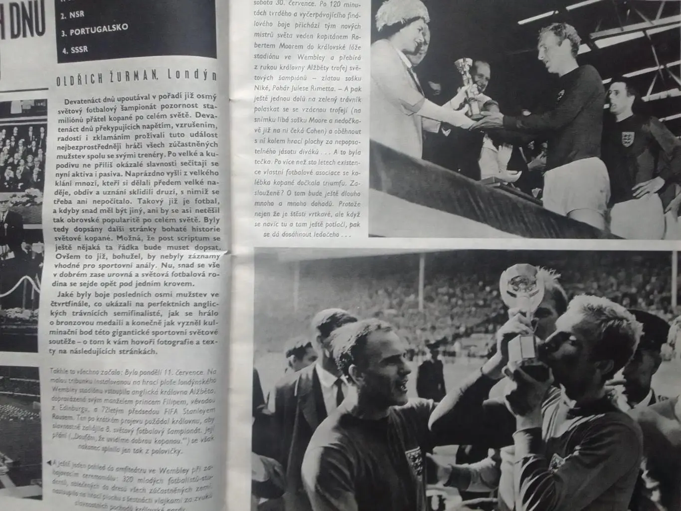 Stadion (Стадион).№ 31-32 1966 (Чех.) Футбол- СПЕЦВЬІП.ЧМ. 66. Оптом cкидки 35%! 1