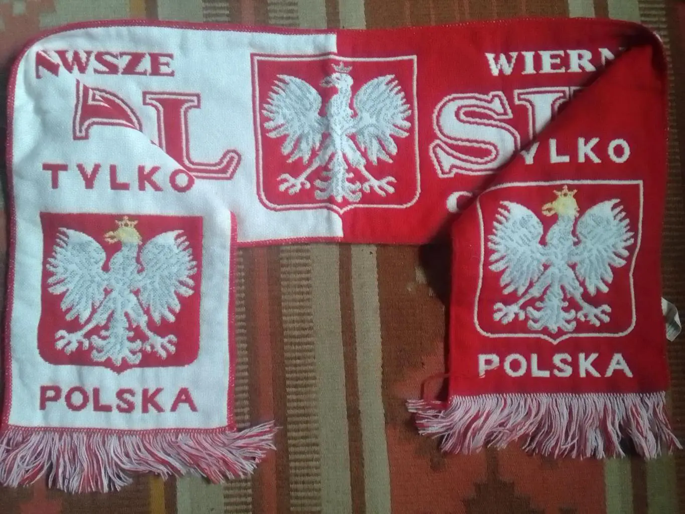 ПОЛЬША. Zawsze tylko POLSKA (Шерсть 140 Х 20 см.) Оптом скидки до 34%!