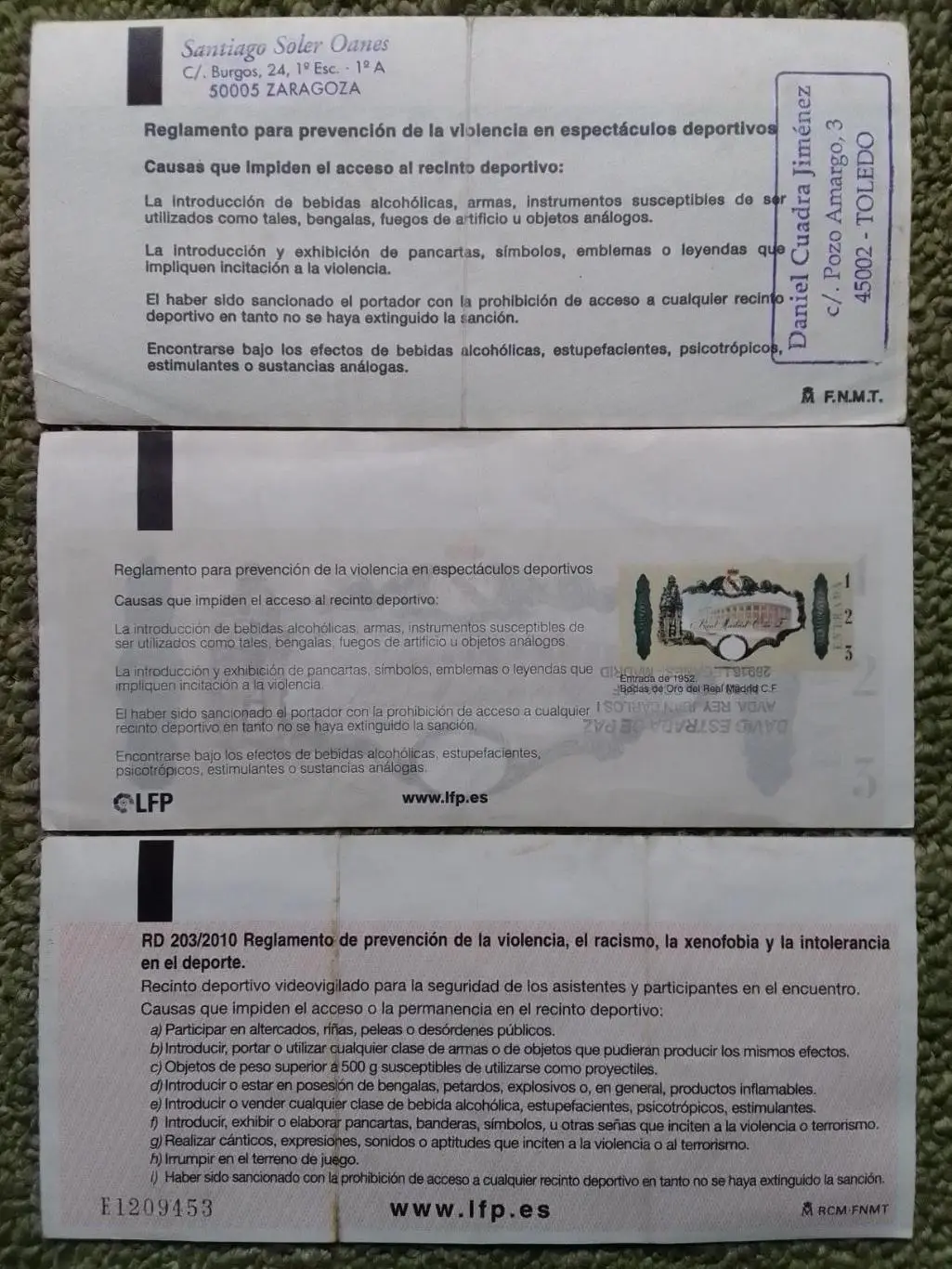 ЛЮБОЙ БИЛЕТ ЛА ЛИГИ, Испания (РЕАЛ,САРАГОСА...) НА ВЬІБОР! Оптом скидки до 35%! 1