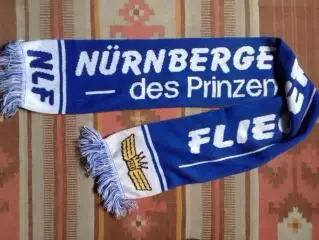 шарф НЮРЕНБЕРГ ЛЮФТФЛОТЕ КАРНАВАЛ. Германия.(155 Х 17 см.) Оптом скидки 35%