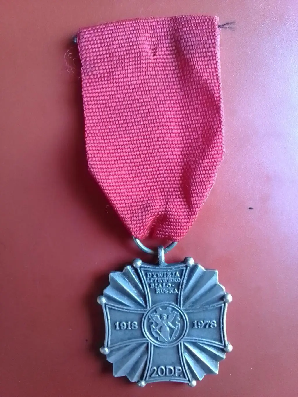 КРЕСТ ДИВИЗИЯ ЛИТОВСКО-БЕЛОРУССКАЯ 1918-1978. Раритет. Оптом скидки до 30% 2