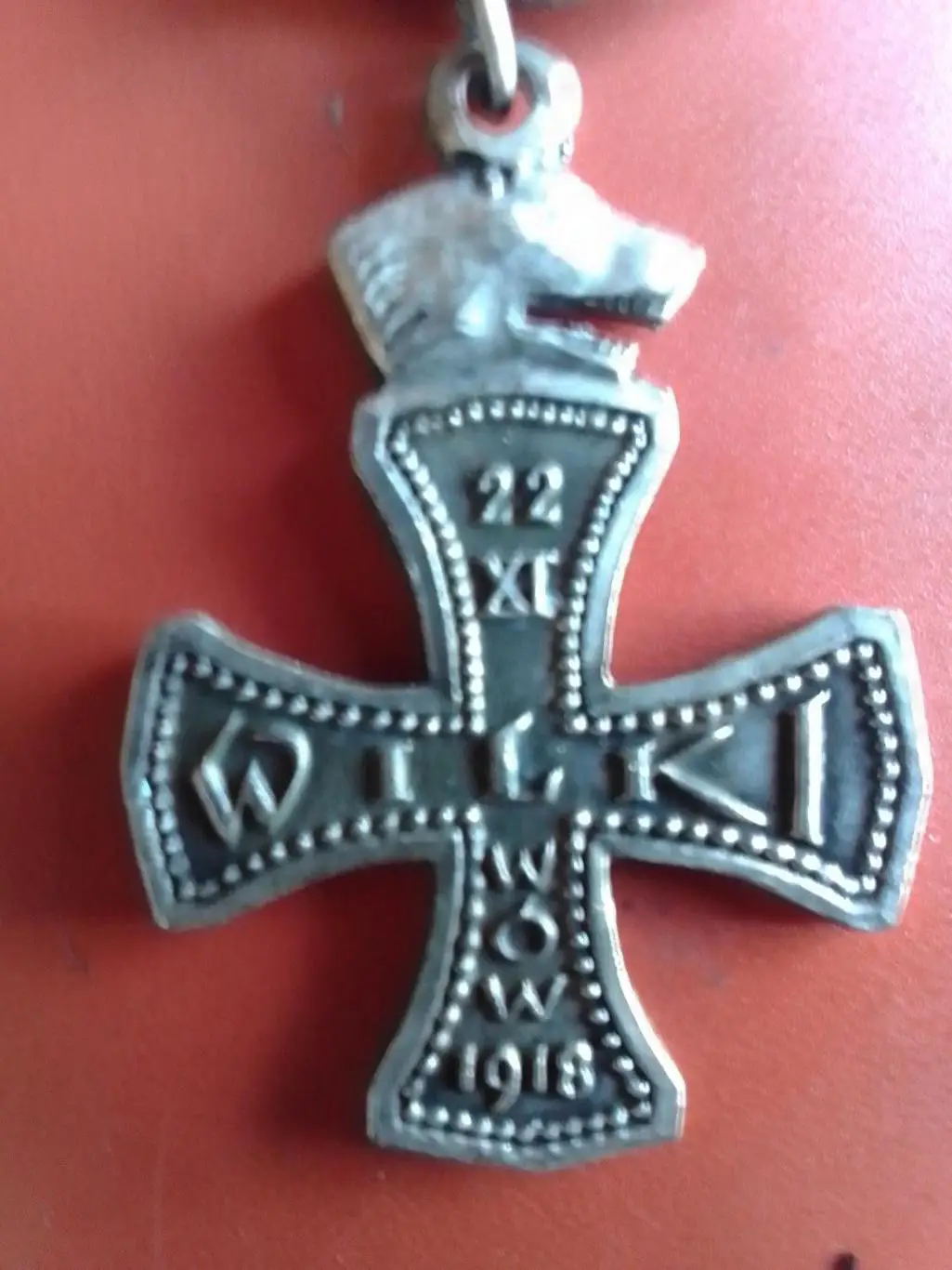 БОЕВОЙ КРЕСТ WILKI (Волки) Польша 22.XI.1918. Раритет. Оптом скидки до 30% 1