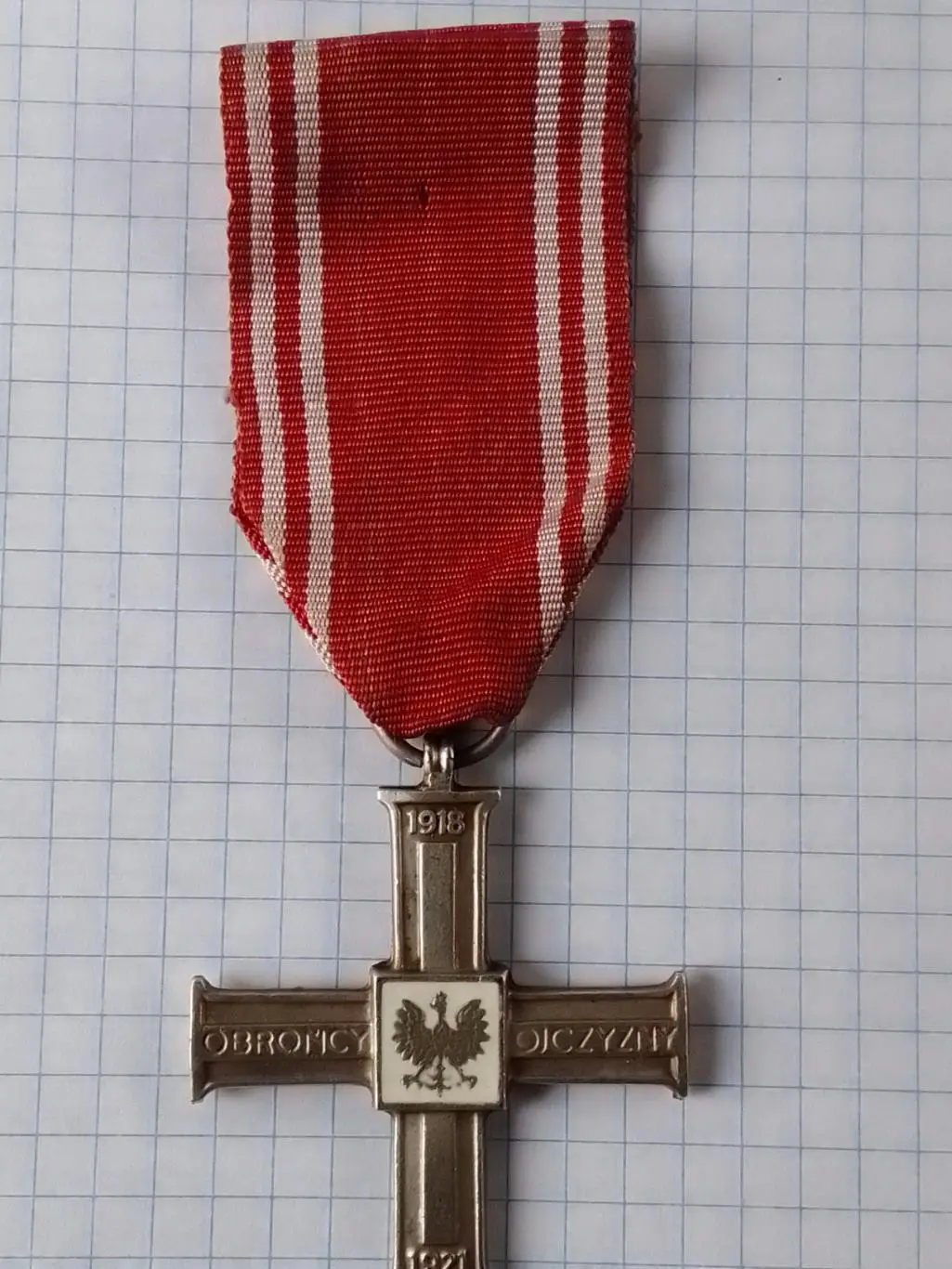 ВОЕННЬІЙ ДОБРОВОЛЬЧЕСКИЙ КРЕСТ 1918-1921. Польша . Раритет. Оптом скидки до 31%