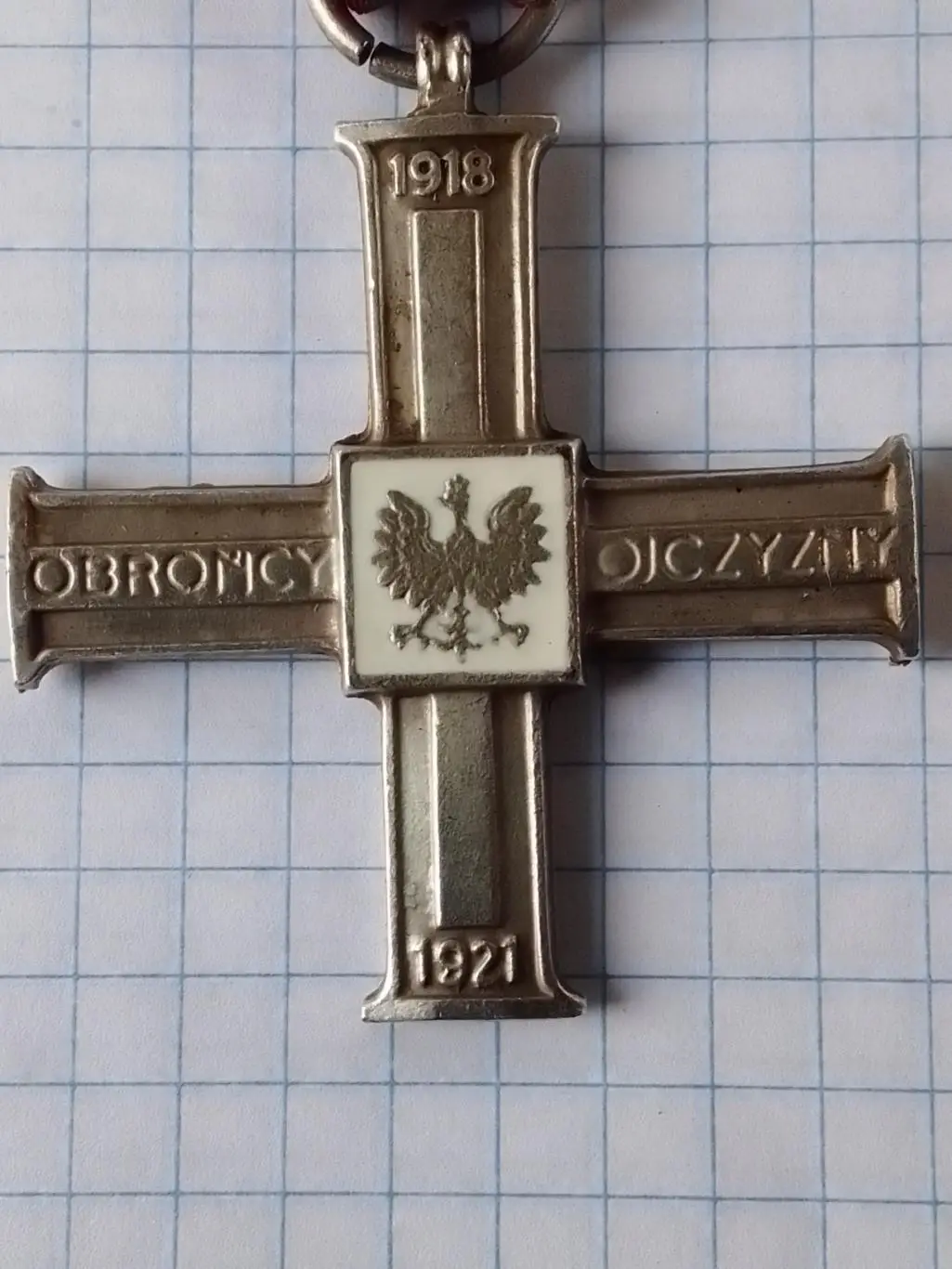 ВОЕННЬІЙ ДОБРОВОЛЬЧЕСКИЙ КРЕСТ 1918-1921. Польша . Раритет. Оптом скидки до 31% 2