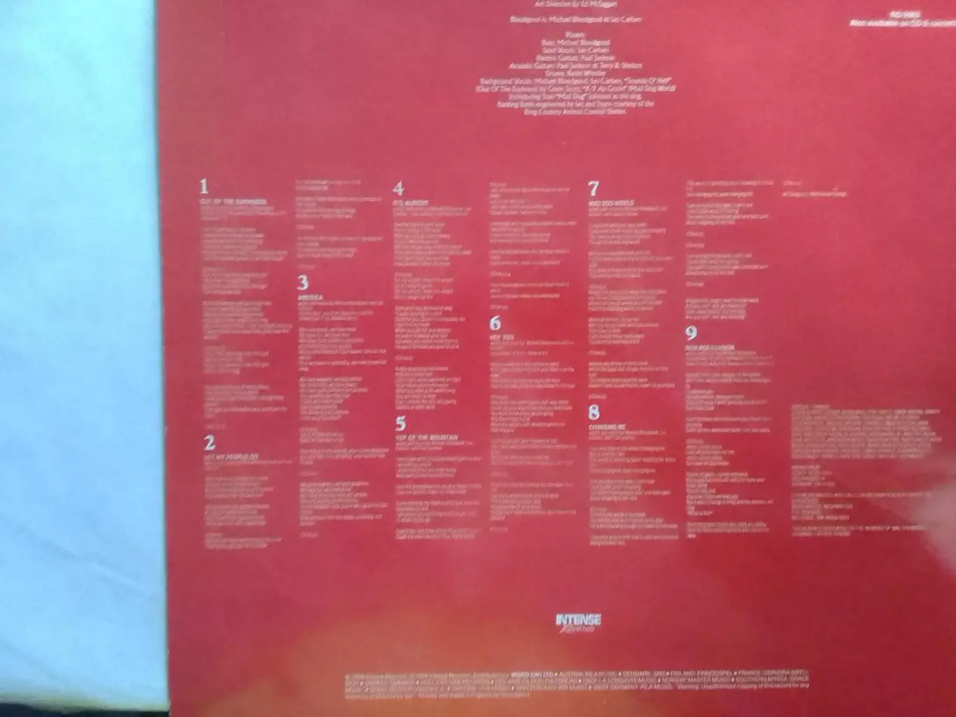 BLOODGOOD -Out Of The Darkness. LP/ 1989 Англия. Раритет. Оптом скидки до 33%! 1