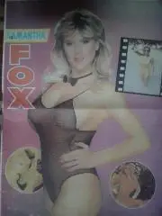 Плакат Samantha FOX. Саманта ФОКС. (43 х 58 см.) Оптом скидки до 33%!