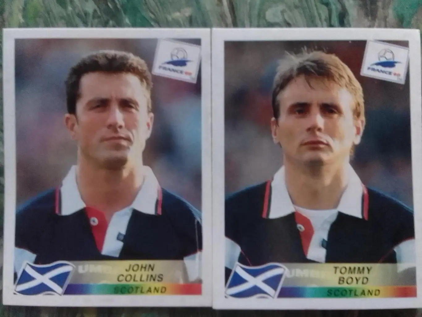 Наклейка Паннини Франция ЧМ 1998. Шотландия. №35, №43. Оптом скидки до 33% БФК