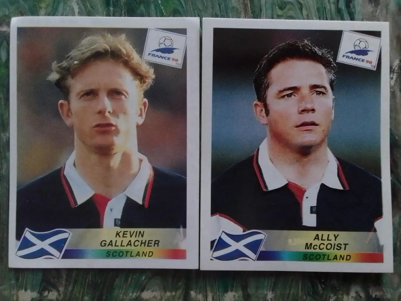 Наклейка Паннини Франция ЧМ 1998. Шотландия. №45, №47. Оптом скидки до 33% БФК