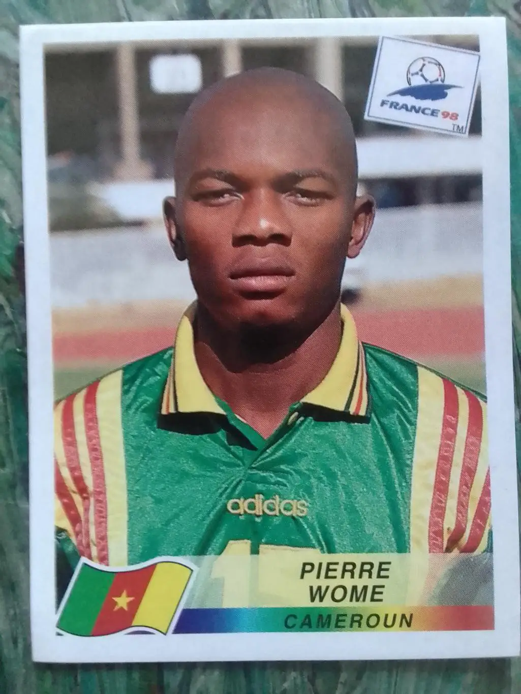 Наклейка Паннини Франция ЧМ 1998. КАМЕРУН № 127 Оптом скидки до 33% БФК