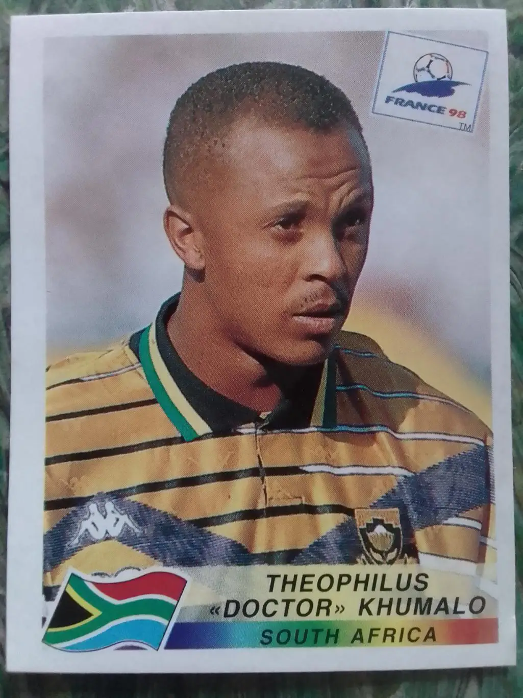 Наклейка Паннини Франция ЧМ 1998. ПАР № 187. Оптом скидки до 33%