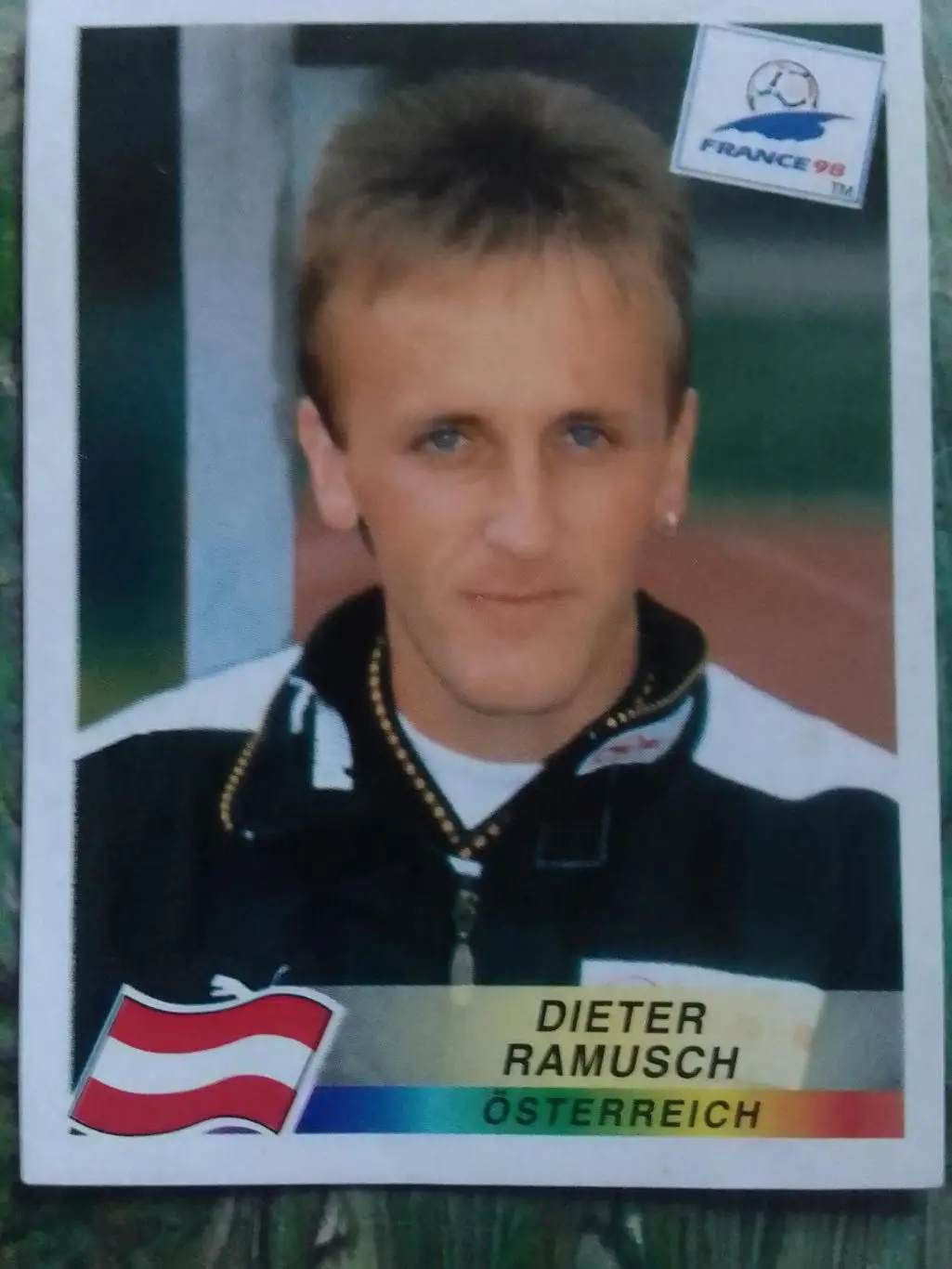 Наклейка Паннини Франция ЧМ 1998. АВСТРИЯ № 152 Оптом скидки до 33%