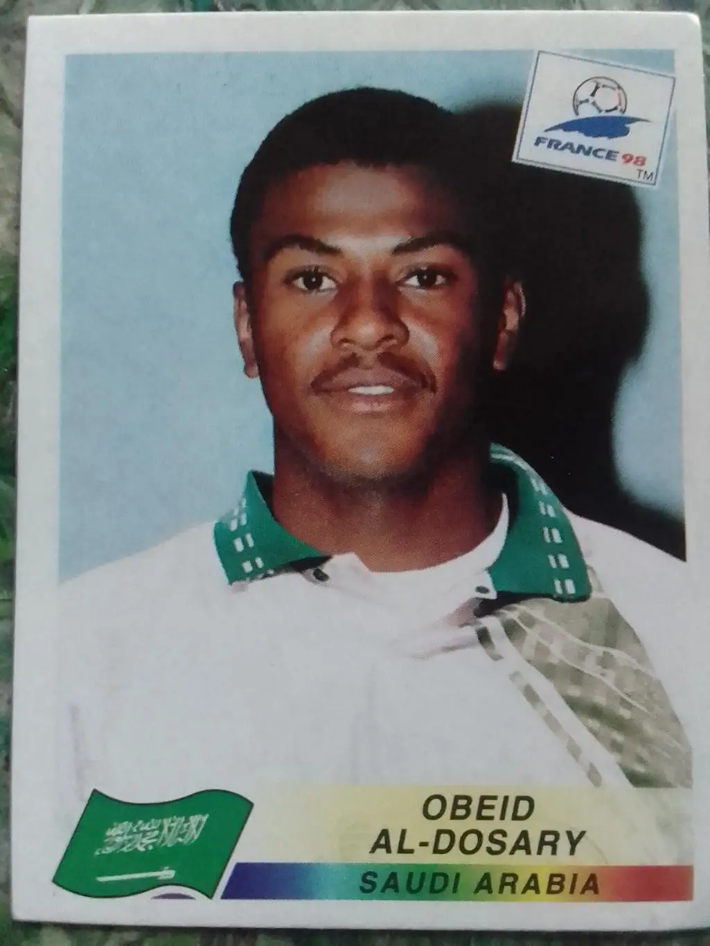 Наклейка Паннини Франция ЧМ 1998. Сауд.Аравия. №203. Оптом скидки до 33% БФК