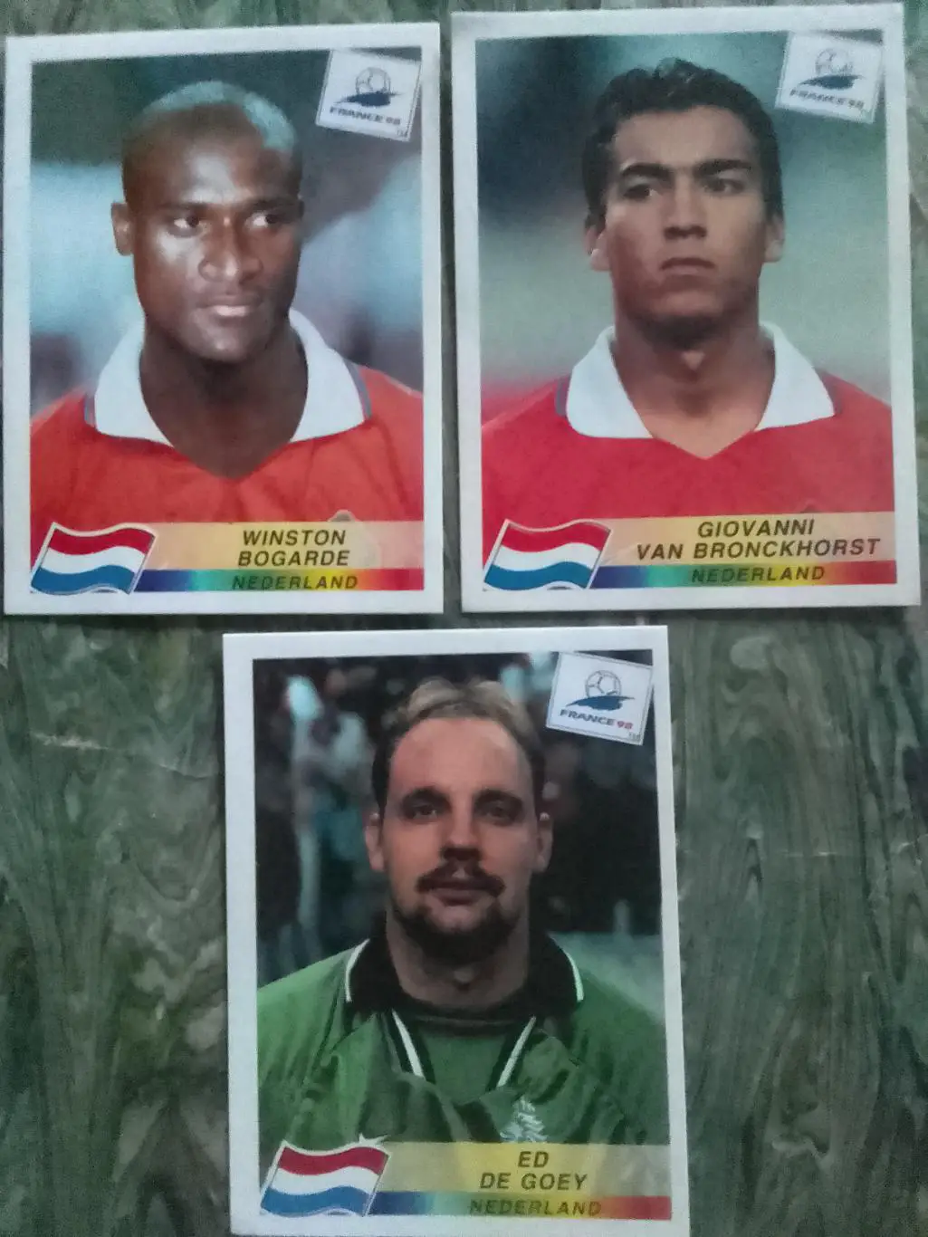 Паннини Франция ЧМ 1998. Голандия. №305. 312. 316. Оптом скидки до 33%