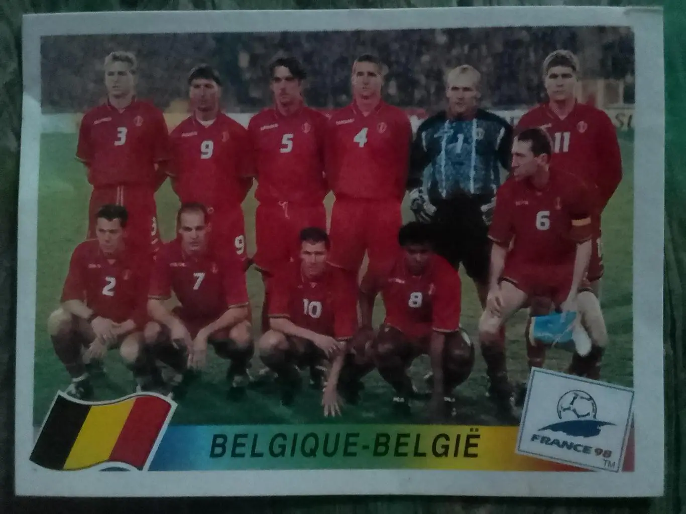 Паннини Франция ЧМ 1998. Бельгия. №317. Оптом скидки до 32%