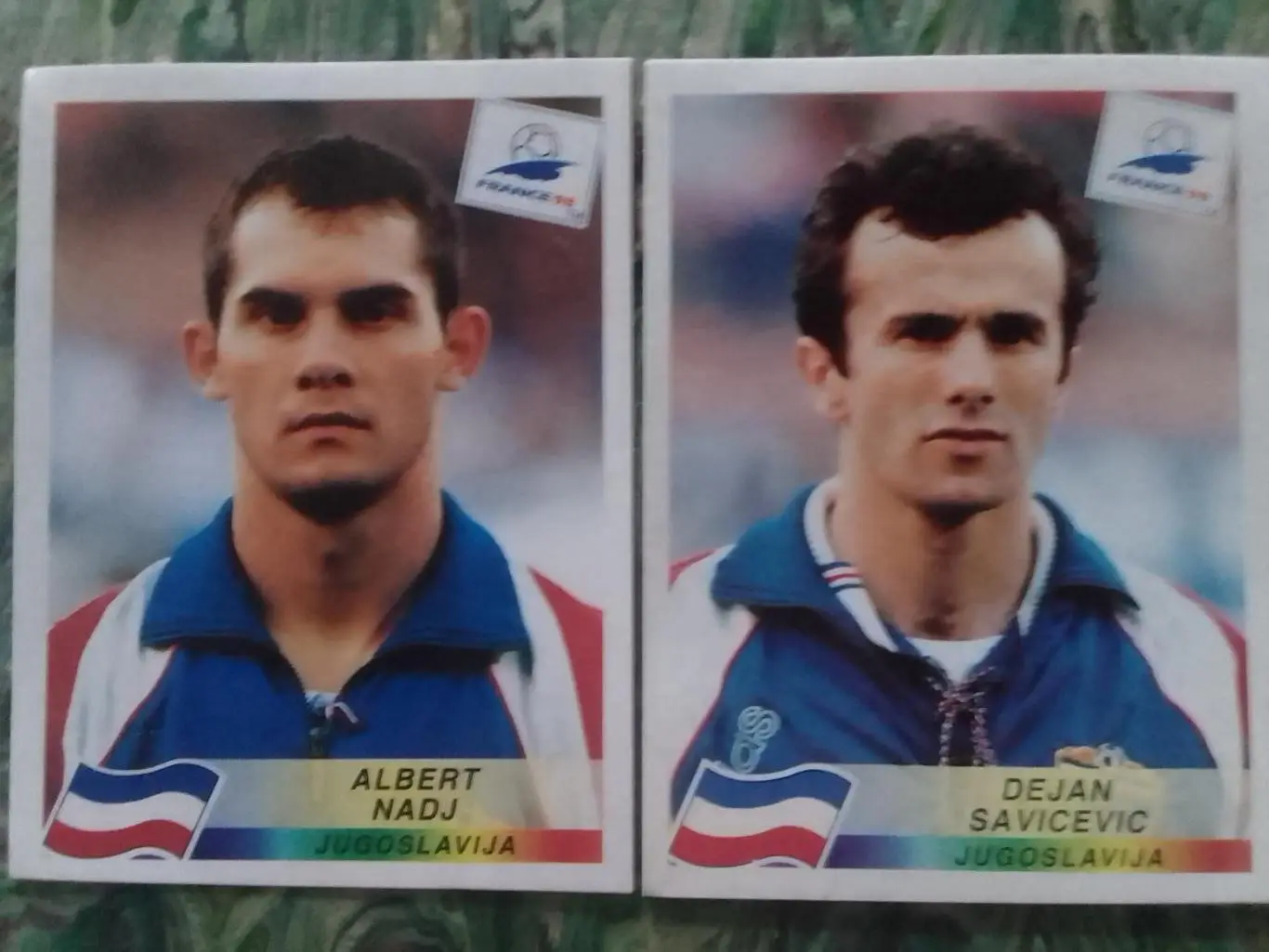 Паннини Франция ЧМ 1998. ЮГОСЛАВИЯ. № 401. 403. Оптом скидки до 33%