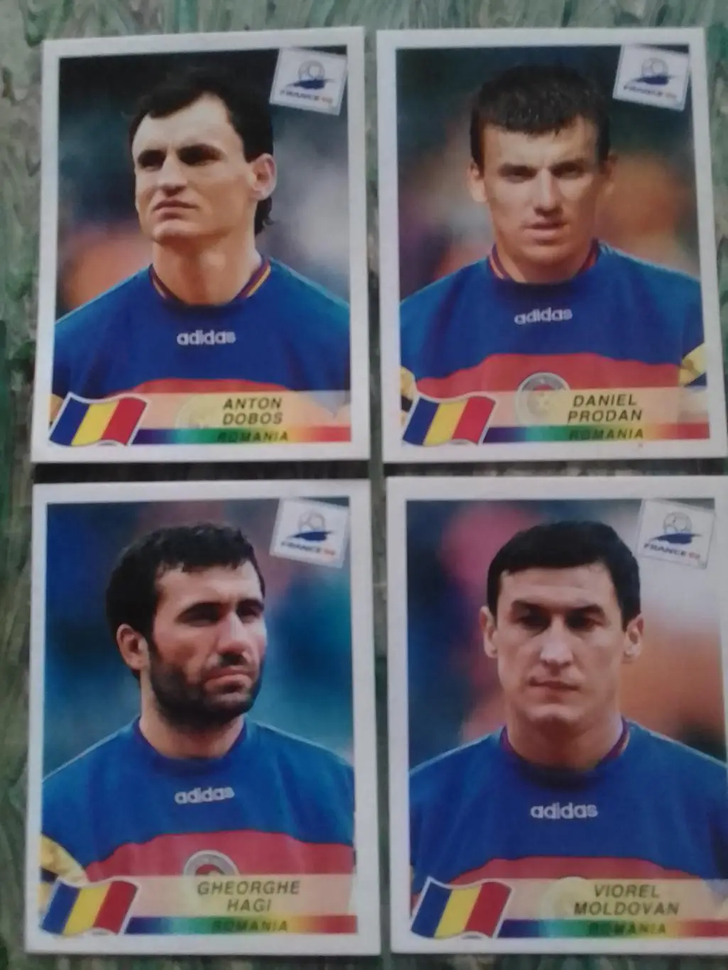 Паннини Франция ЧМ 1998. РУМУНІЯ. №431.433. 439. 440. Оптом скидки до 33%