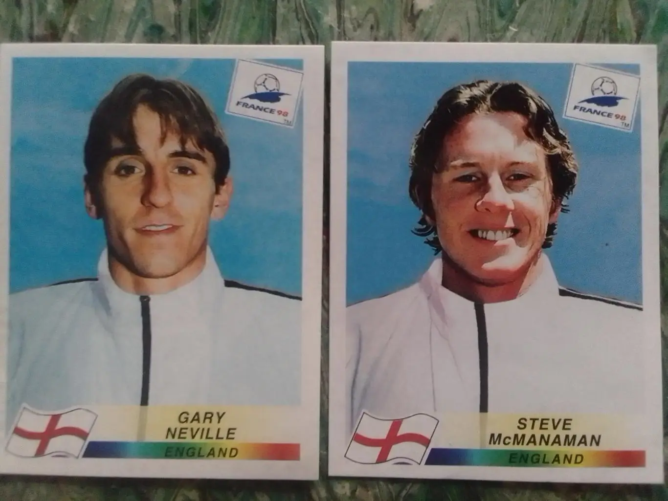 Паннини Франция ЧМ 1998. АНГЛИЯ № 465. 473. Оптом скидки до 33%