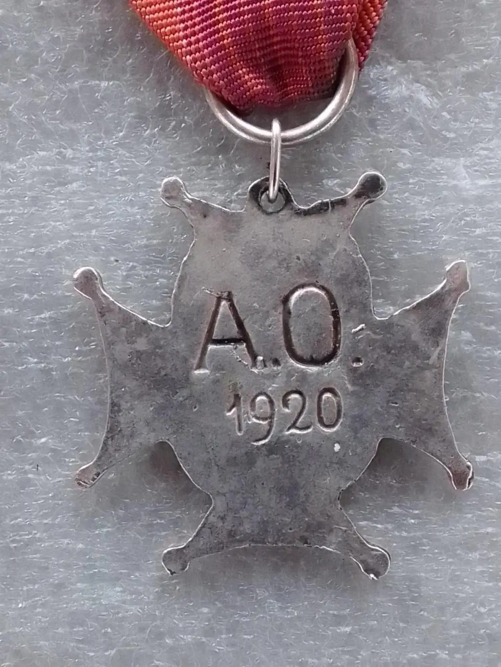 КРЕСТ ARMIA OBRONY 1920. метал под серебро Польша. Раритет. Оптом скидки 30% 2