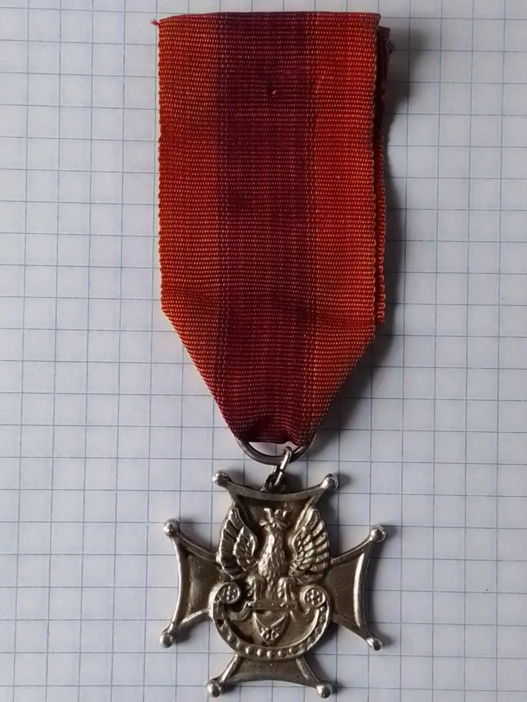 КРЕСТ ARMIA OBRONY 1920. метал под серебро Польша. Раритет. Оптом скидки 30%