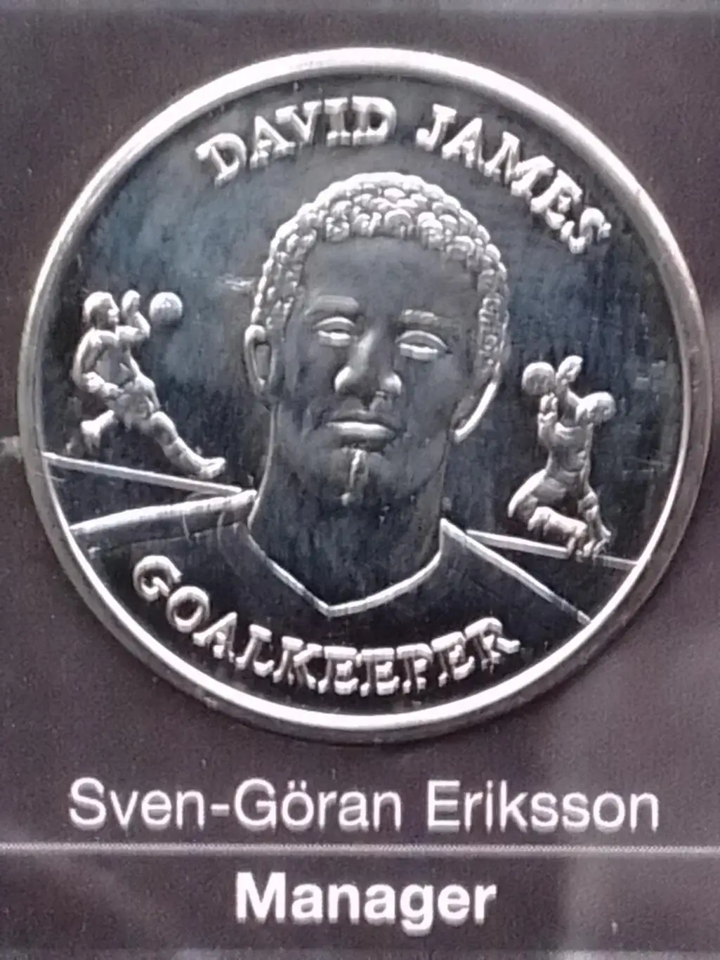 David JAMES - токен (сувенирная монета.proff). Оптом скидки до 32%!