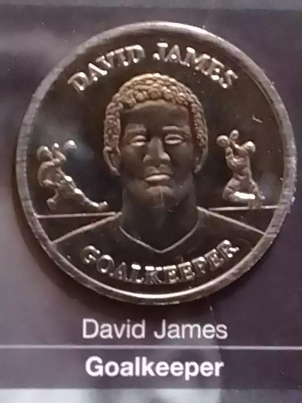 David JAMES - токен (сувенирная монета.proff). Оптом скидки до 32%!
