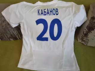 Футболка оригинальная, игровая КАБАНОВ ФК ЛЬВІВ №20. Оптом скидки 32%