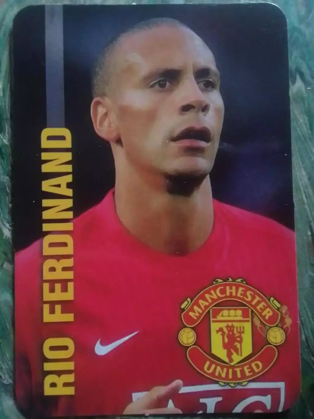 Rio FERDINAND, Рио ФЕРДИНАНД (МЮ) календарик 2010. Раритетоптом скдки до 32%!