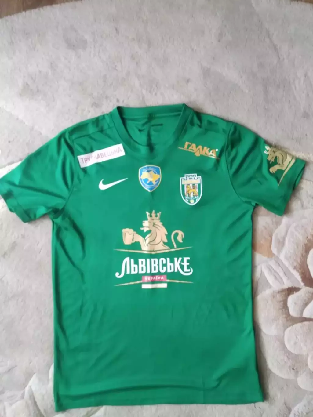 Футболка оригинальная, игровая КЛИМЕНКО. КАРПАТИ Львів №19. Оптом скидки 31% 1