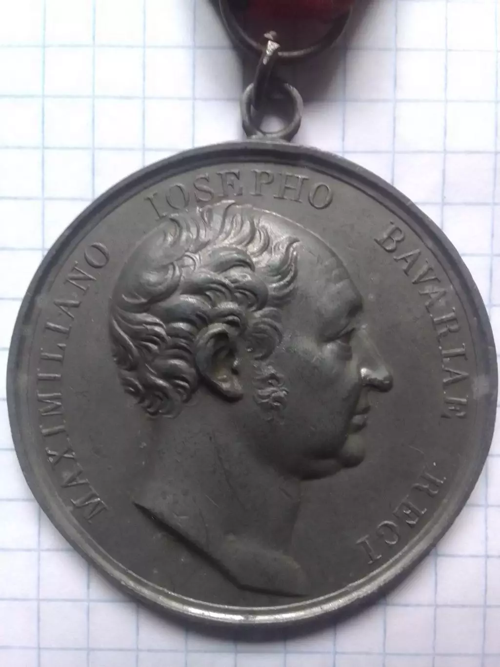 Антикварная Медаль Иосифа Баварского PATRI PATRIAE Раритет. Оптом скидки до 31%! 1