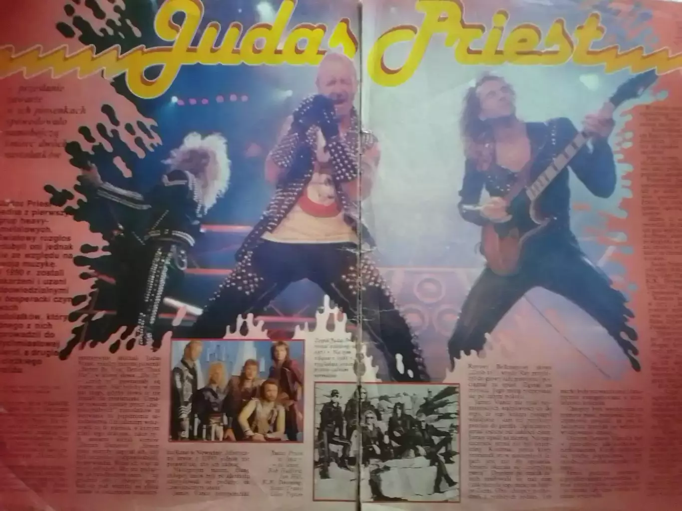 HELLE. JUDAS PRIEST - разворот из журнала PLAYBOY (Польща) Оптом скидки до 32%!