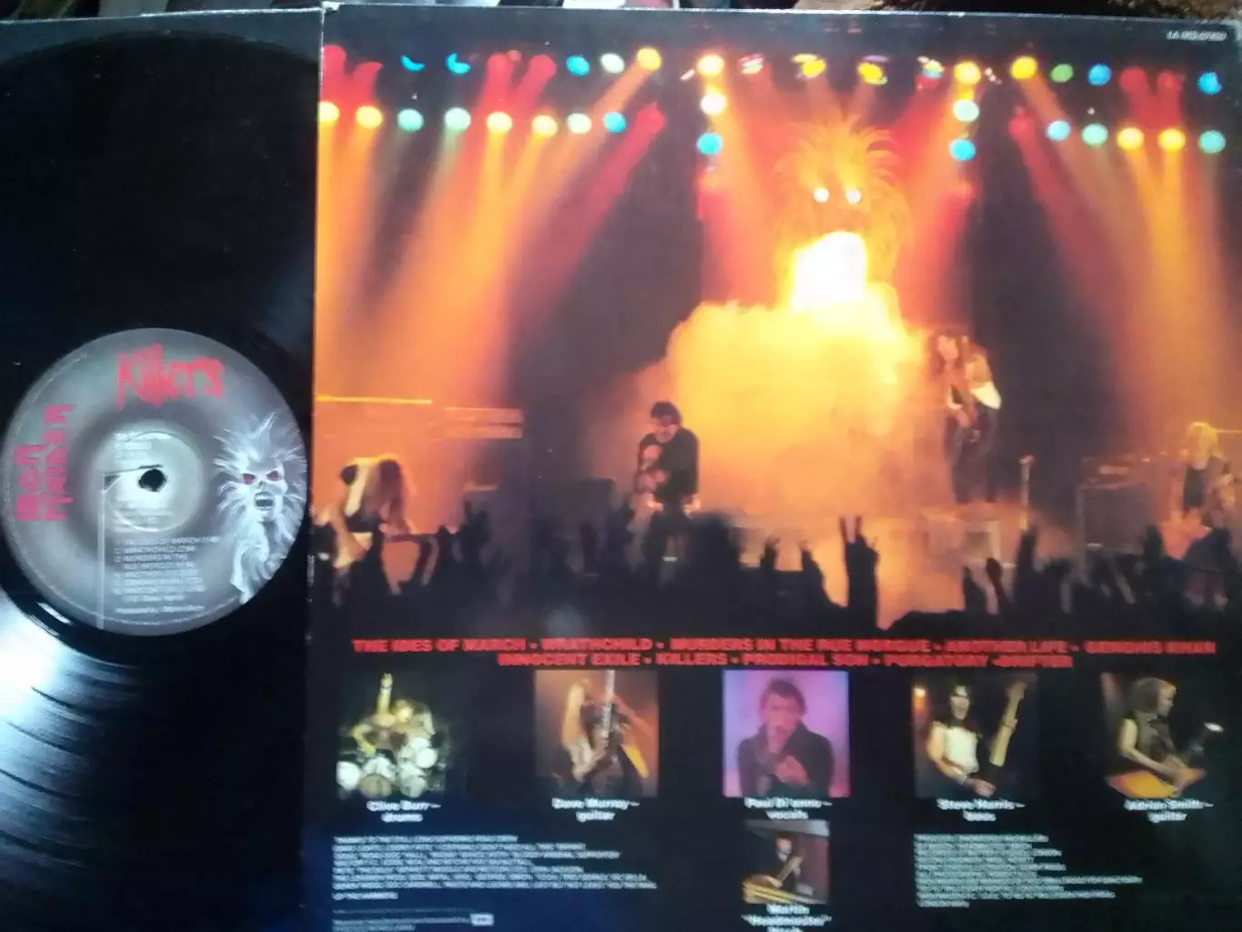 IRON MAIDEN 1981 - Killers. LP/ Оптом скидки до 31%! 1