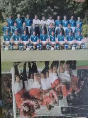 Сборная ИТАЛИИ 1998. МЮ. БАРСЕЛОНА( 28.5 см х 20.5 см.) Оптом скидки до 32%!