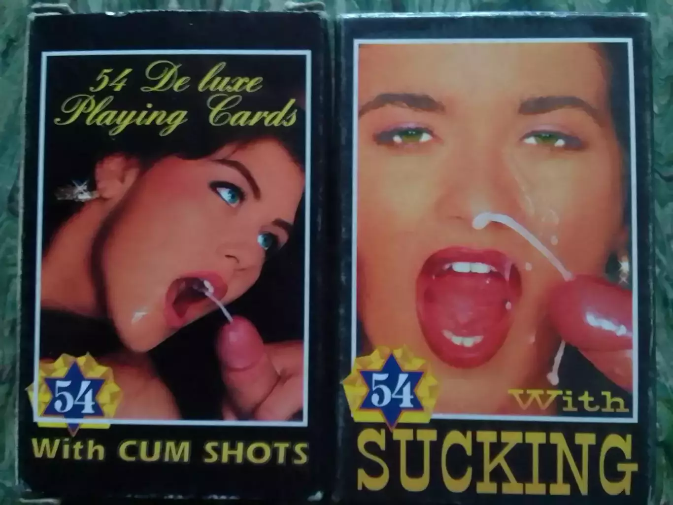 54 De Luxe Playing Cards with CUM SHOTS. Карти ХХХ. Раритет. Оптом скидки 32%!