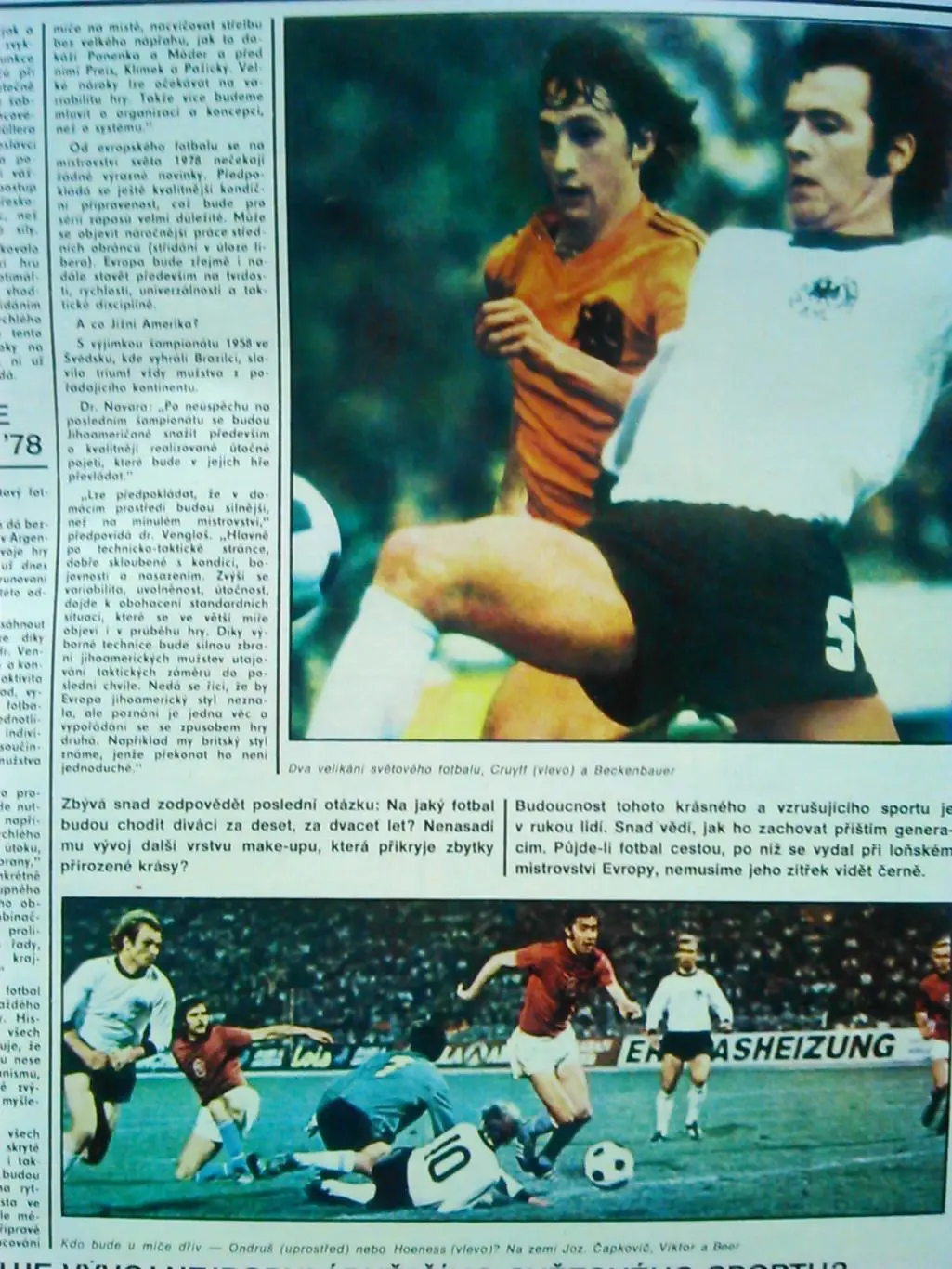 Stadion (Стадион).№ 19.1977.(Чех.) Футбол-БЛОХИН. Хоккей-ЧМ.Оптом скидки до 32%! 6