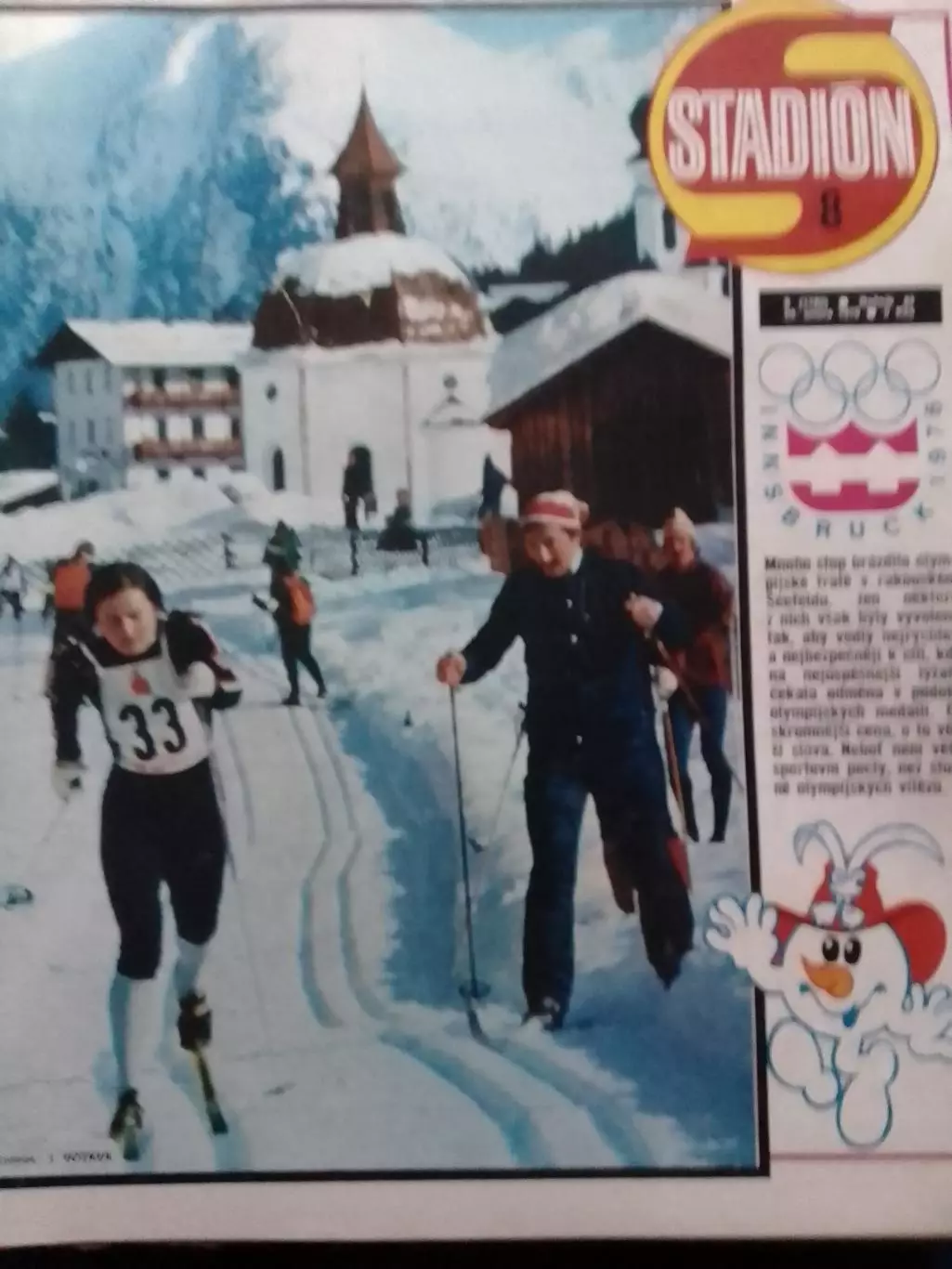 Stadion (Стадион).№ 9.1976 (Чех.) Триумф СССР на ОИ в Монреале. Оптом скидки 31%