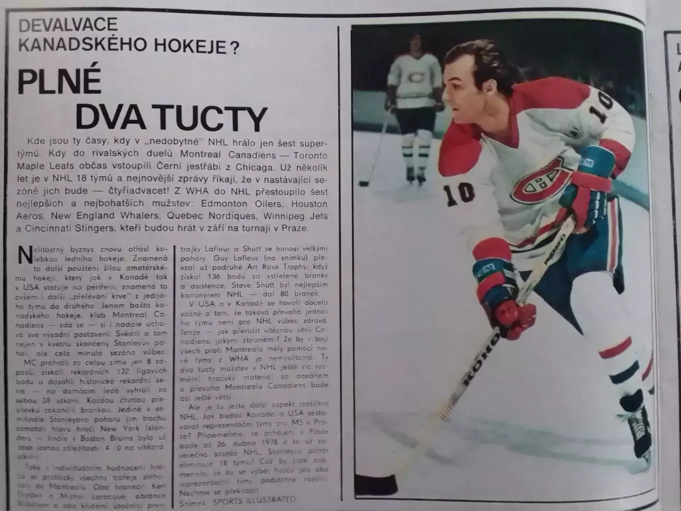 Stadion (Стадион).№ 32.1977.(Чех.). Футбол. Хоккей НХЛ. Оптом скидки 31% 1