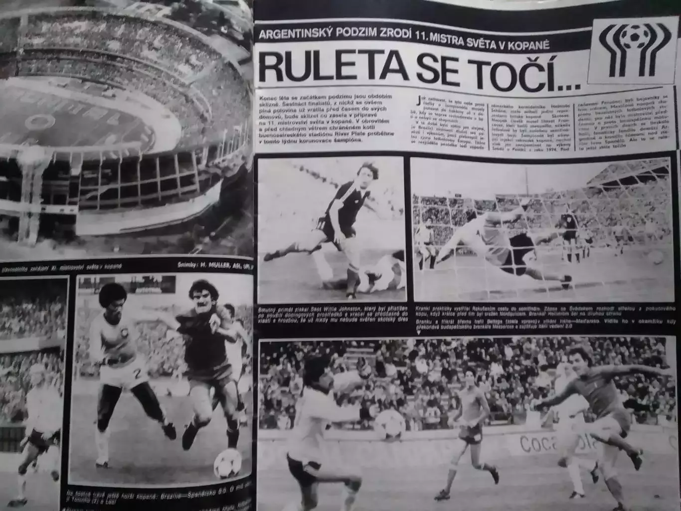 Stadion (Стадион).№ 25.1978.(Чех.) Футбол, Хоккей-ЧМ. Бокс-ЧМ. Оптом скидки 31%! 1