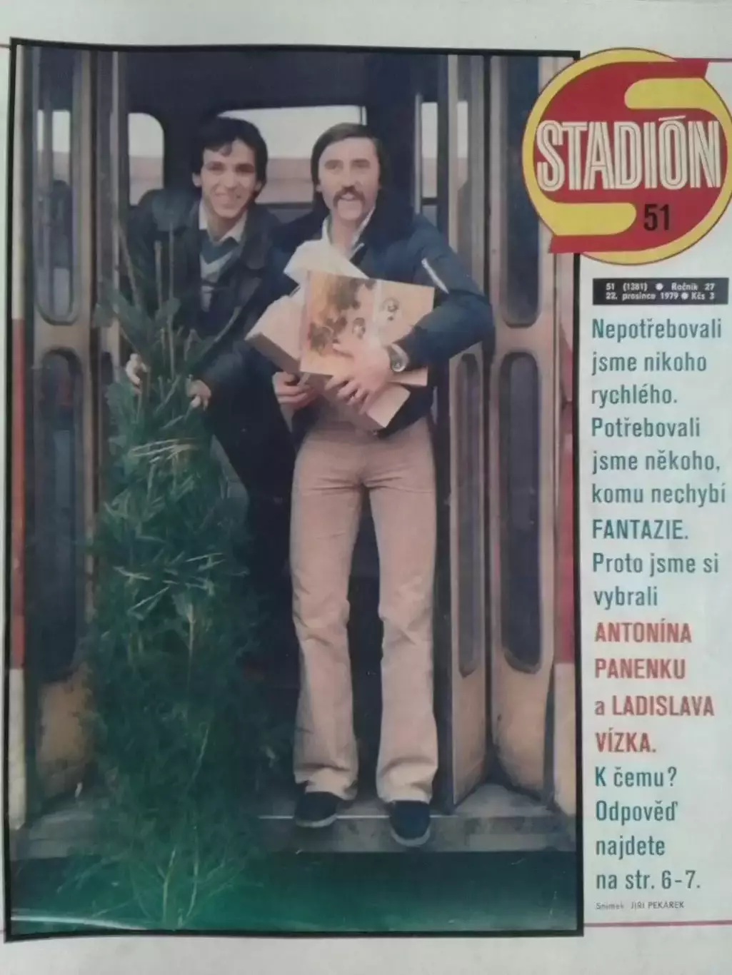 Stadion (Стадион).№ 51.1979.(Чех.) Футбол. Фигурное катание. Оптом скидки 31%