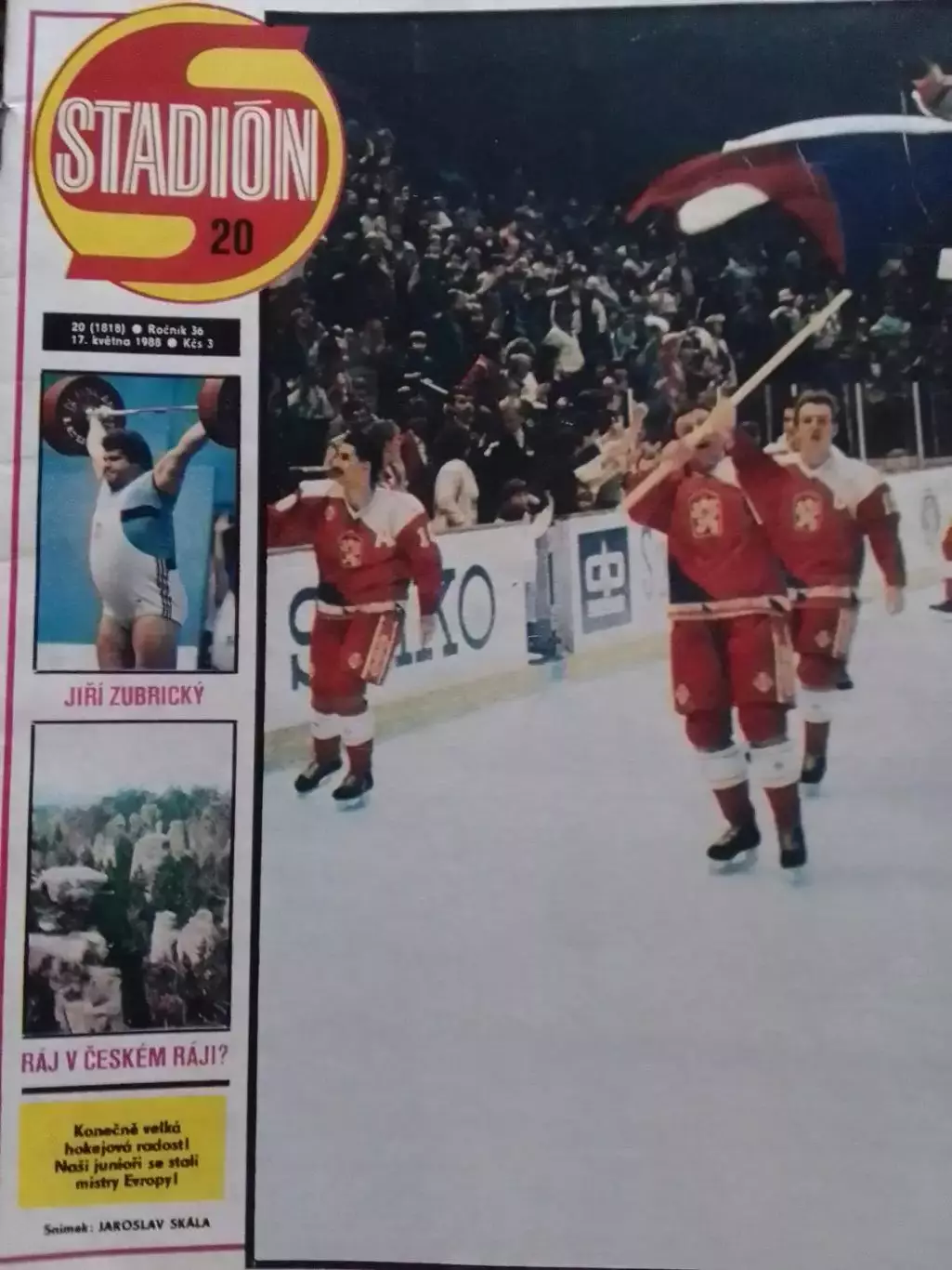 Stadion (Стадіон. Стадион).№ 18 1988 (Чех.) Футбол. хокей-. Оптом cкидки до 31%! 1