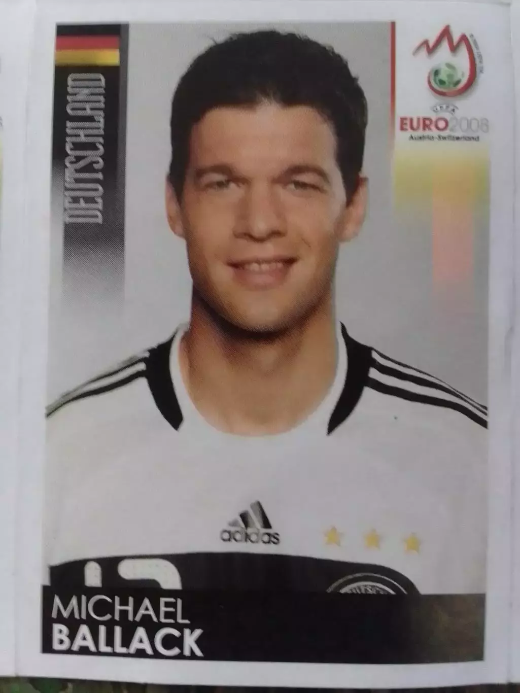 Наклейка Паннини 2008 Михаель БАЛЛАК Германия. Раритет. Оптом скидки до 31%