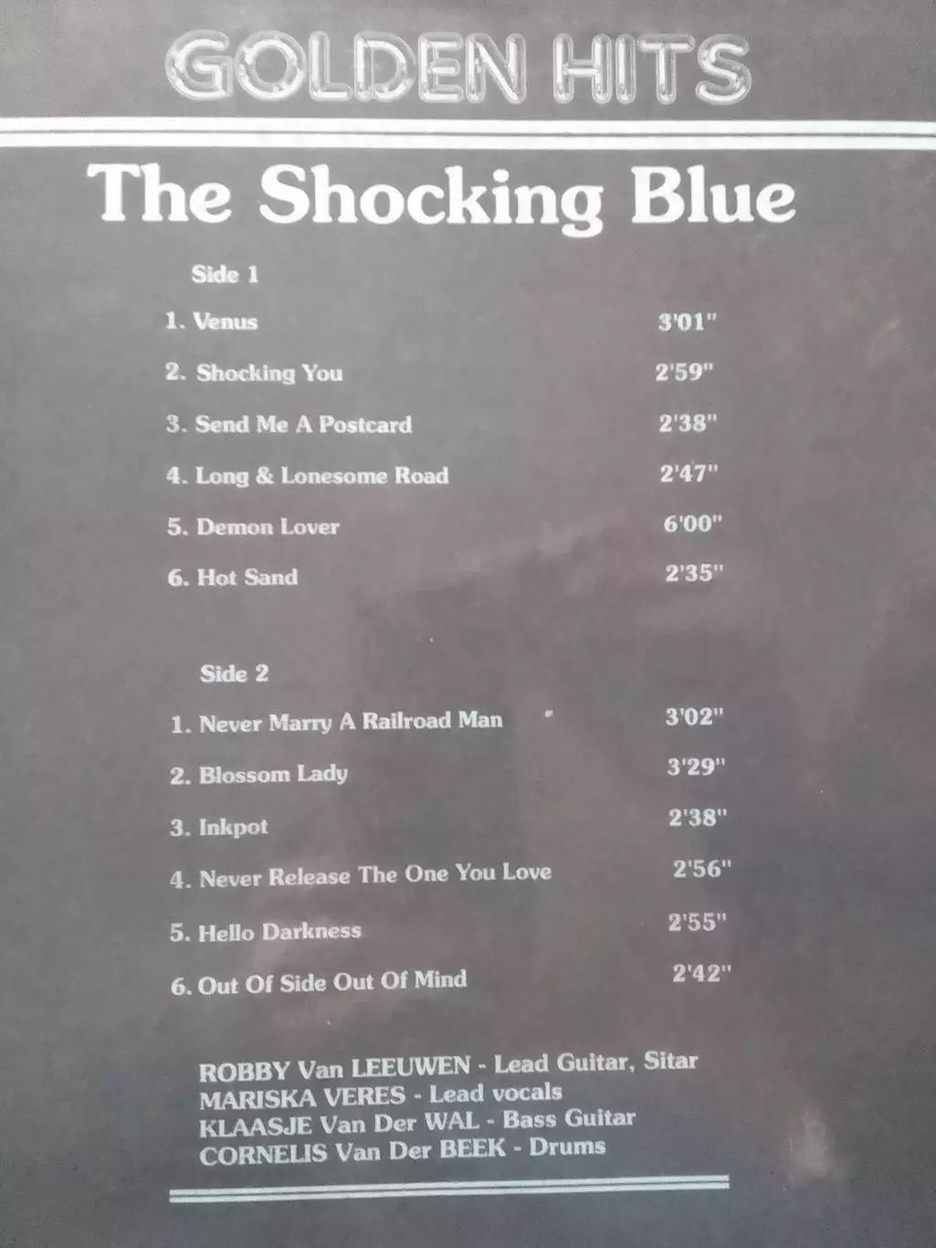 LP. Тне Shooking Blue-Golden Hits. Оптом скидки до 30%! 1