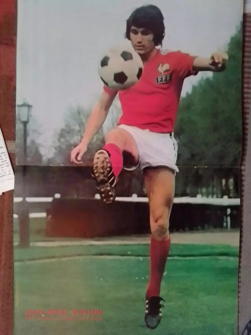 Jean-Marc GUILLOU сборная Франции (32 х 27.5 см.) Оптом скидки до 30%!