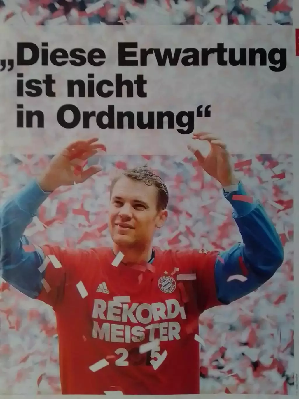 Мануель НОЙЕР Бавария Мюнхен.сборная Германии (22 х 30 см.) Оптом скидки до 30%!