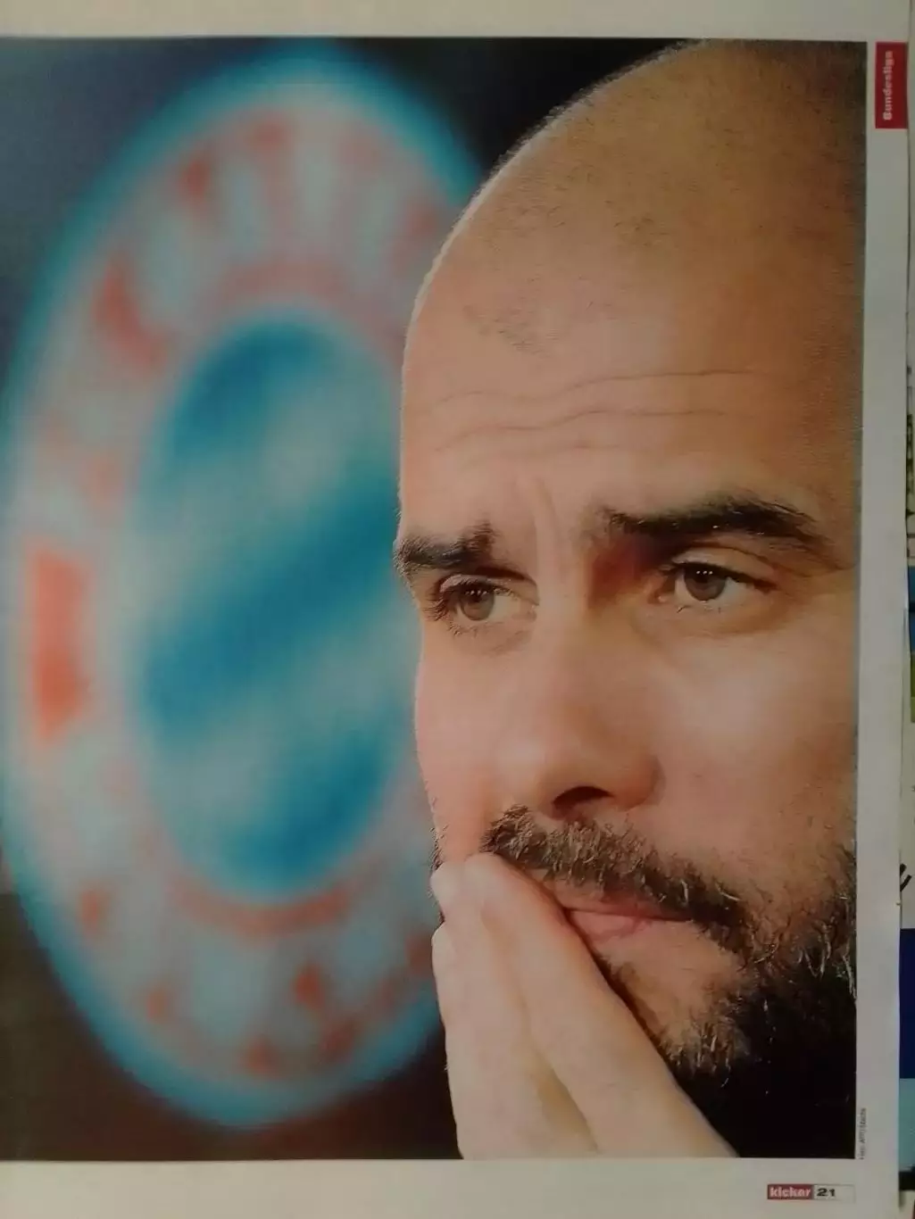 Пеп ГВАРДИОЛА (22 Х 30 см.) Оптом скидки до 30%!