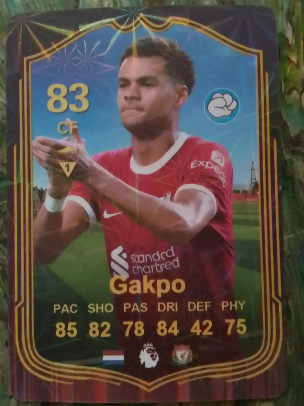 КарточкаNeW - GAKPO ГАКПО. Нидерландьі, Ливерпуль 2025. Оптом скидки до 30%!