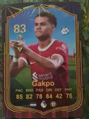 КарточкаNeW - GAKPO ГАКПО. Нидерландьі, Ливерпуль 2025. Оптом скидки до 30%!