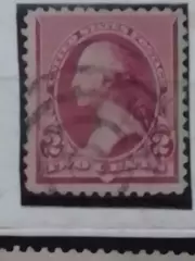 US Postage.1890 США № 159а .карминова -Джордж ВАШИНГТОН 2с.(гаш.) Оптом скидки.