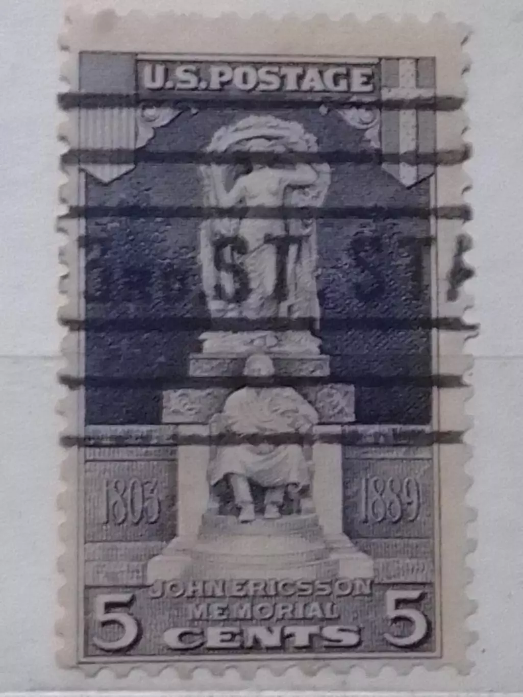 US Postage.1926.№ 504. Мемориал Эриксона-5 цент.(гаш.) США. Оптом скидкидо 49%