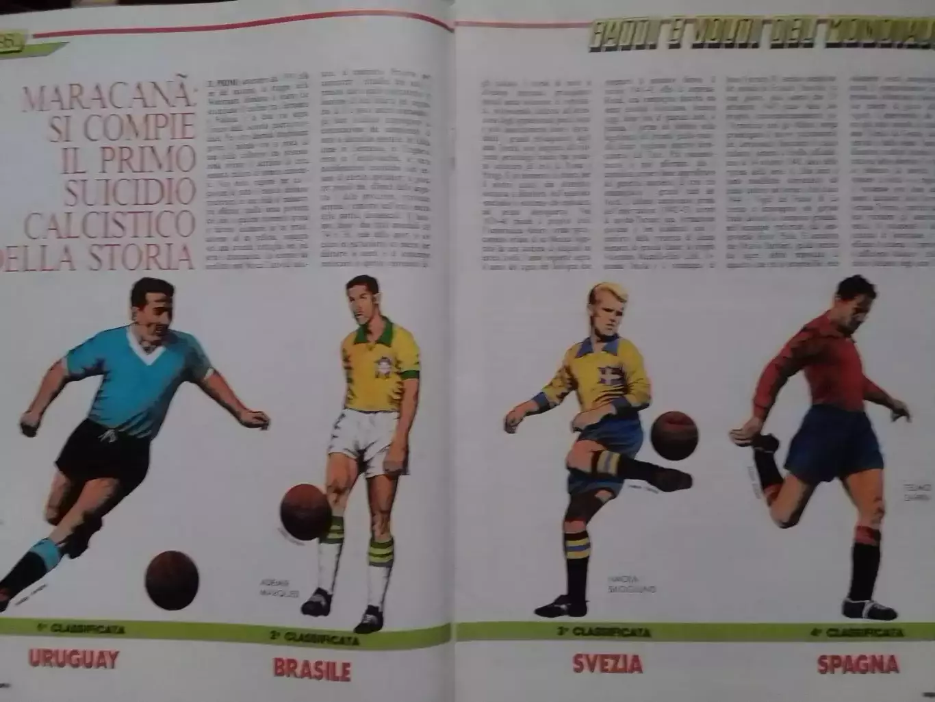 LA STORIA DEI MONDIALI. ЧЕМПИОНАТ МИРА 1950 Бразилия. Раритет. Оптом скидки 30%! 1